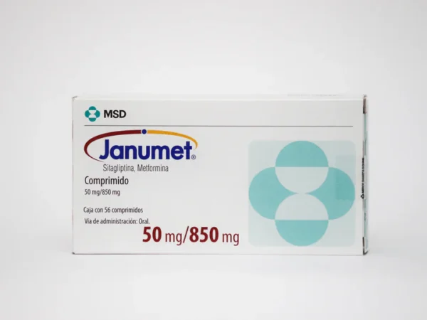 Janumet 50mg/850mg, 56 Comprimidos.