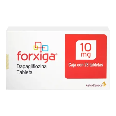 Forxiga 10 mg, 28 Tabletas.